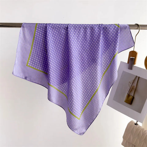 Luxury Floral Silk Scarves for Women