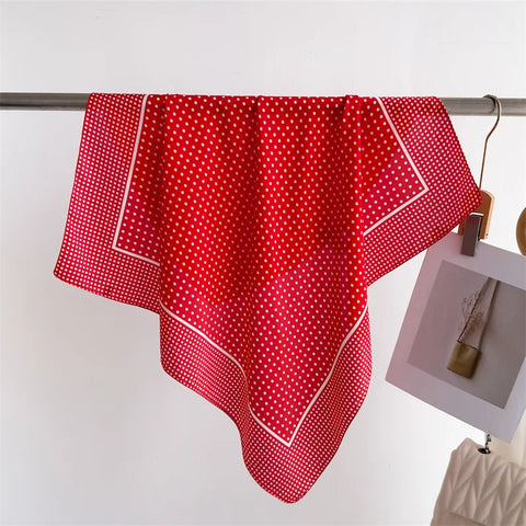 Luxury Floral Silk Scarves for Women