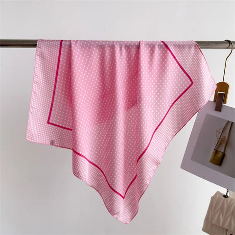 Luxury Floral Silk Scarves for Women