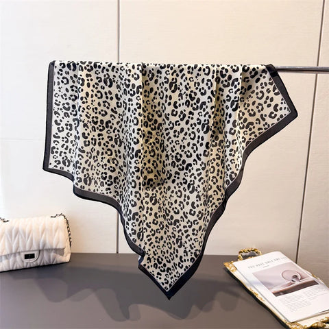Luxury Floral Silk Scarves for Women