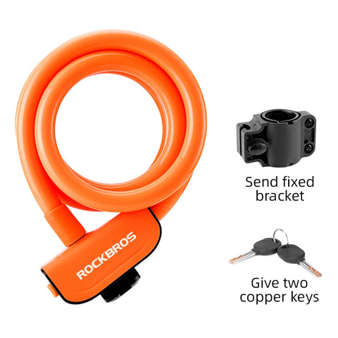 ROCKBROS Portable Anti-theft Bicycle Lock – Ultimate Security for Your Ride