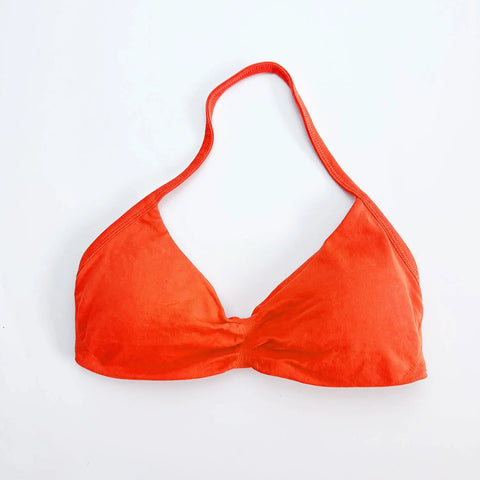 NCLAGEN Strappy Bra Gym Top for Women – High Support Seamless Halter Sports Bra with Pads
