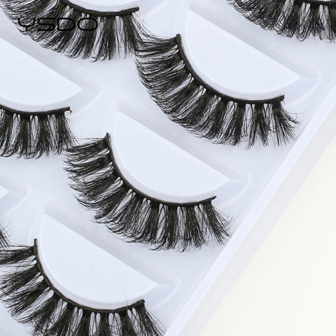 5 Pairs 3D Mink Eyelashes