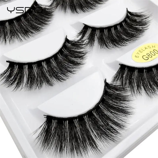5 Pairs 3D Mink Eyelashes