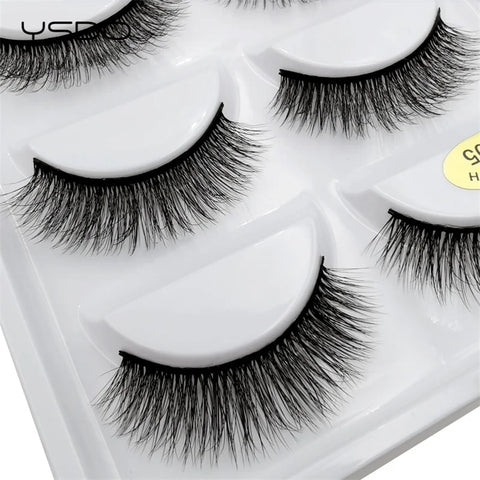 5 Pairs 3D Mink Eyelashes