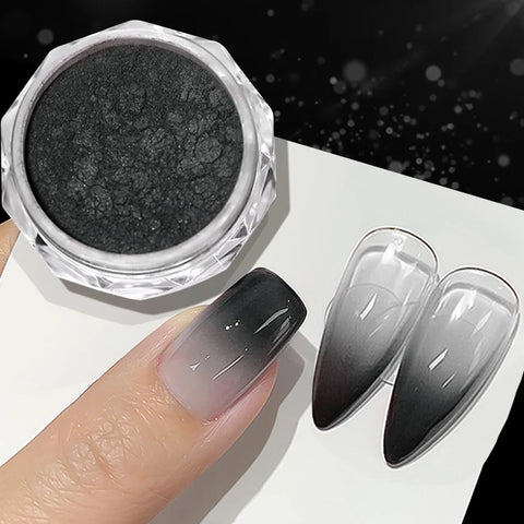 Pearl Aurora Nail Powder - Purple Pink Blue Chrome Glitter