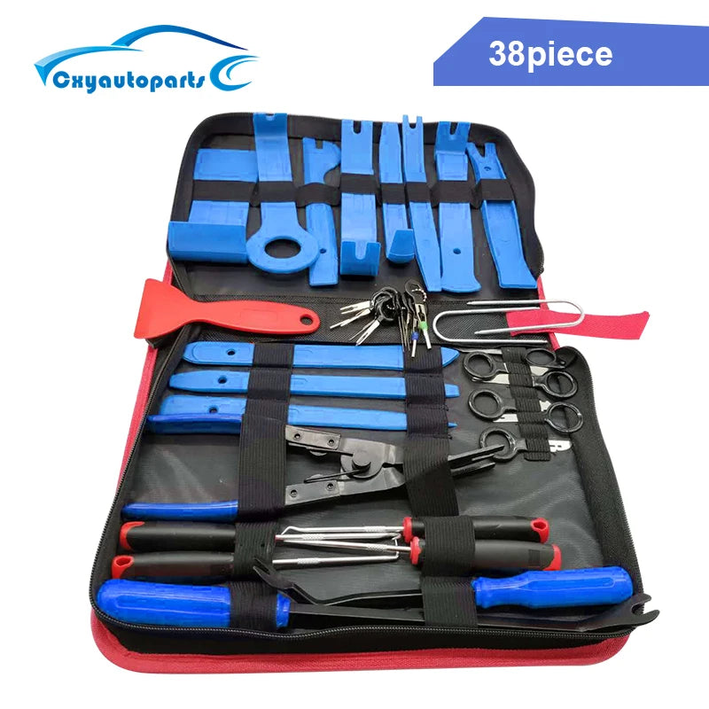 Car Interior Disassembly Kit - 38PCS Plastic Trim Removal Tool Set for DIY Auto Repair
