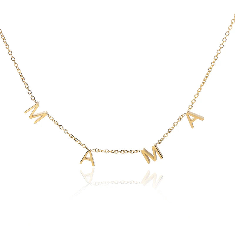 Stainless Steel Beaded Round Snake Chain Necklace for Women - Gold Geometric Luxury Jewelry