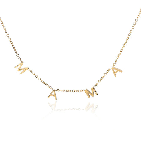Stainless Steel Beaded Round Snake Chain Necklace for Women - Gold Geometric Luxury Jewelry