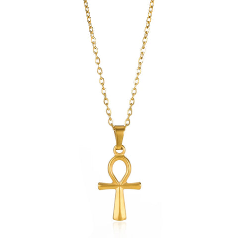 Stainless Steel Beaded Round Snake Chain Necklace for Women - Gold Geometric Luxury Jewelry