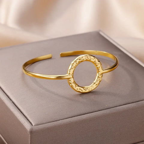 Vintage Snake Bangle Bracelet for Women - Stainless Steel Animal Aesthetic Jewelry