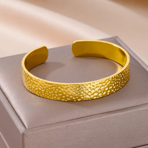 Vintage Snake Bangle Bracelet for Women - Stainless Steel Animal Aesthetic Jewelry