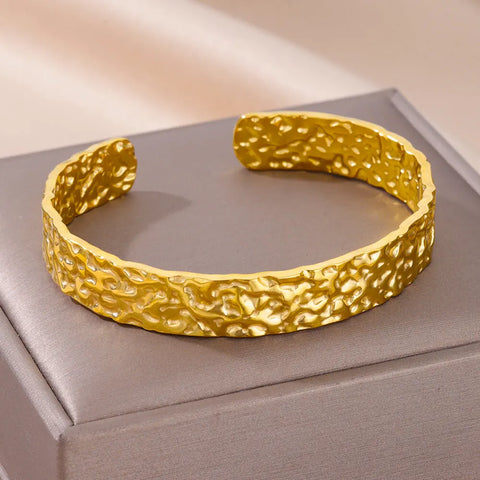 Vintage Snake Bangle Bracelet for Women - Stainless Steel Animal Aesthetic Jewelry