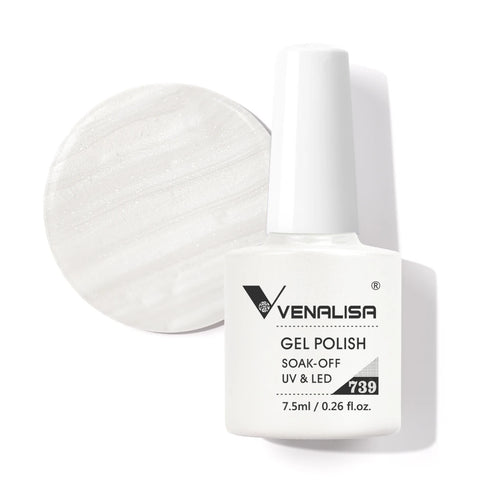 Venalisa HEMA GRATIS Nagelgellak Glitter - French Nail Jelly Pink Nude Collectie