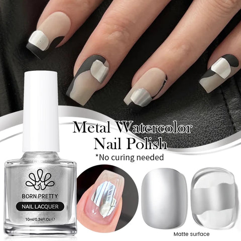 BORN PRETTY 10ml Snow Glitter Gel Nail Polish