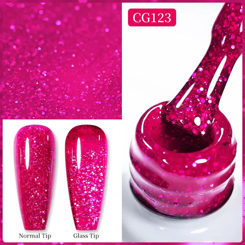 BORN PRETTY 10ml Matte Red Nail Gel Polish