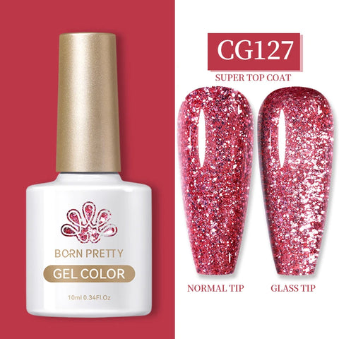 BORN PRETTY 10ml Clear Blooms Gel Polish for Marble Nail Art