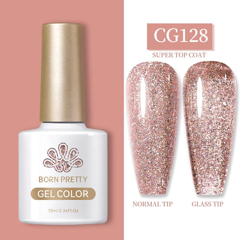 BORN PRETTY 10ml Clear Blooms Gel Polish for Marble Nail Art