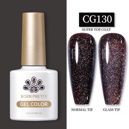 BORN PRETTY 10ml Clear Blooms Gel Polish for Marble Nail Art