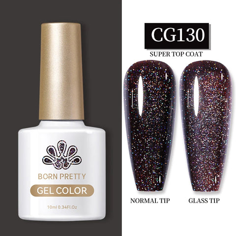 BORN PRETTY 10ml Clear Blooms Gel Polish for Marble Nail Art