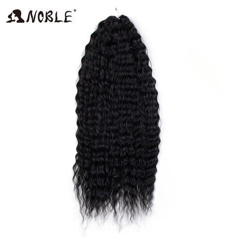 Noble Hair Synthetic Twist Crochet Curly Hair 24 Inch Ombre