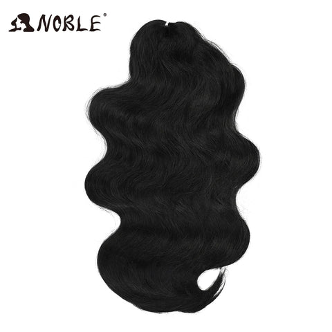 Noble Hair Soft Body Wave Crochet Hair 24Inch 3PCS Synthetic Hair Extensions