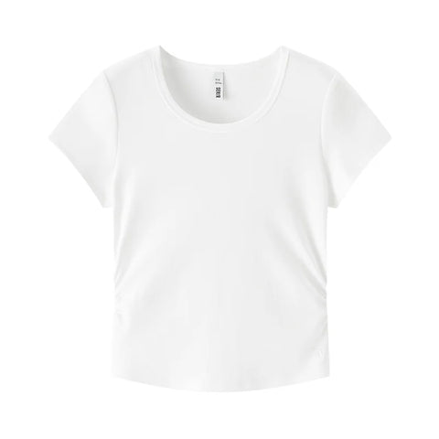 Semir Dames Cropped Slim Fit T-shirt 