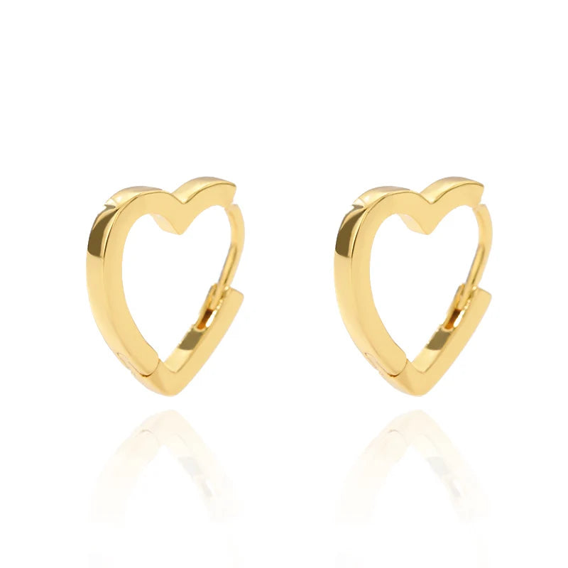 Zircon Starfish Stud Earrings for Women - Gold Stainless Steel Statement Jewelry Gift