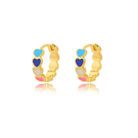 Zircon Starfish Stud Earrings for Women - Gold Stainless Steel Statement Jewelry Gift