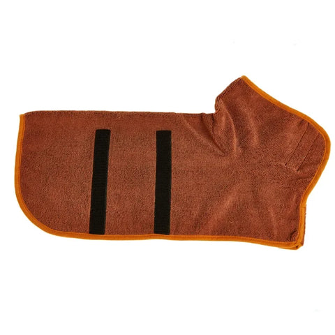 Dog Bathrobe Towel - Fast Drying, Soft, Adjustable Coat for Large, Medium, and Small Dogs