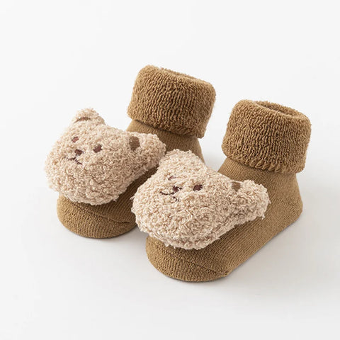 Cute Bear Baby Socks for Boys & Girls