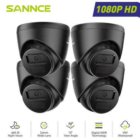 SANNCE 1080P TVI Outdoor Security Cameras