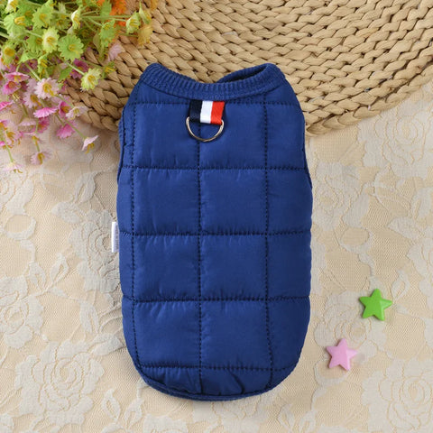 Winter Warm Dog Coat Jacket for Small Dogs - Windproof Padded Pet Clothing