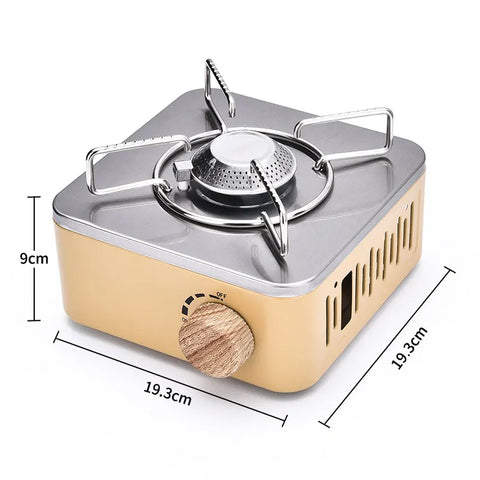 PACOONE Camping Gas Stove 2800W High Firepower Portable Cassette Furnace Outdoor Gas Burner