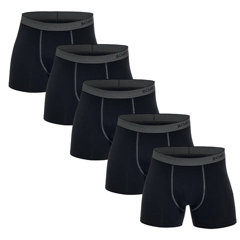 5-delige set luxe katoenen boxershorts voor heren