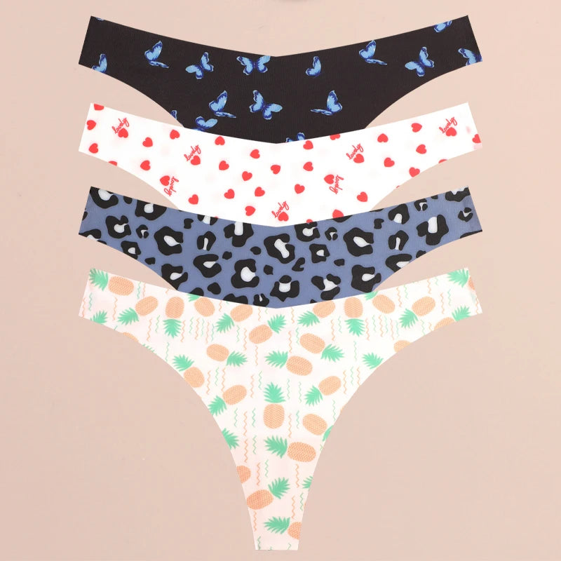 FINETOO 4Pcs Ultra Soft Underwear for Women