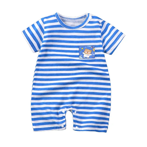 Cotton Summer Romper for Newborns