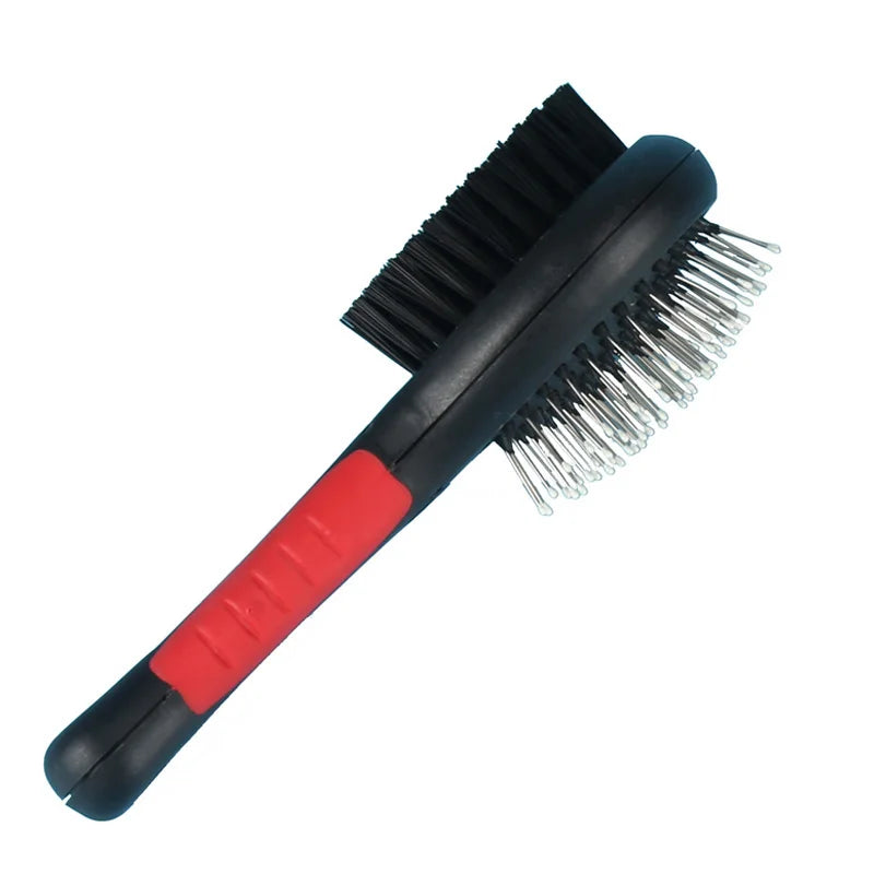 Multifunction Double Faced Pet Grooming Tool for Dogs and Cats – Perfect for Long Hair