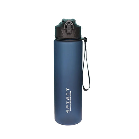 750ml Motivational Water Bottle with Straw - Large Capacity Leakproof Jug for Gym Travel and Outdoor Sports