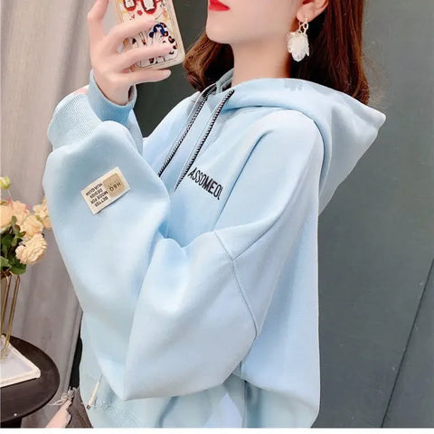 Dames Goth Elegante Winter Hoodie 