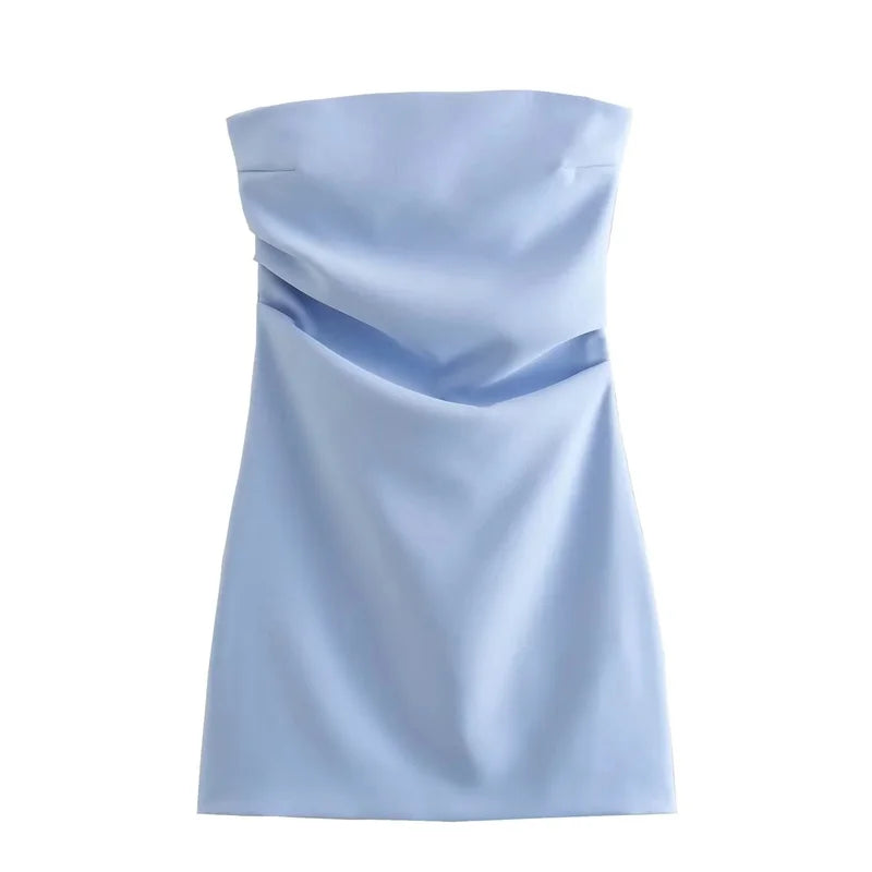 MUJER Off Shoulder Mini Dress - Stylish Bodycon for Women