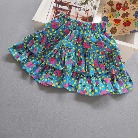 Cute Baby Girls Ruffled Cake Skirts for Summer