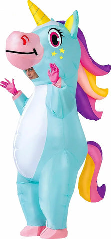 Spooktacular Creations Inflatable Unicorn Costume - Adult Size