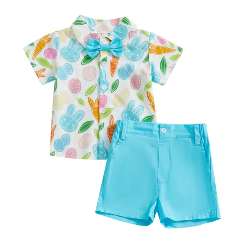 Tregren Infant Baby Boy Easter Outfit Set