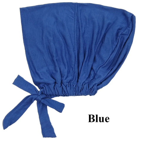 Soft Modal Muslim Turban Hat - Elegant Inner Hijab Caps for Women