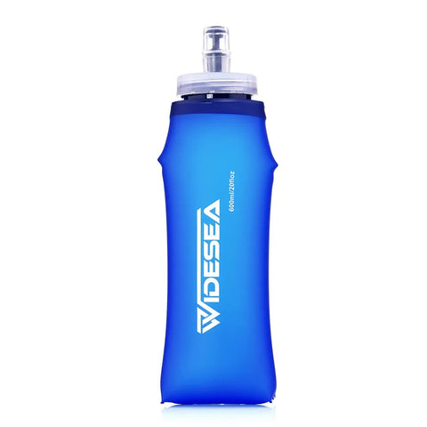 Widesea 600ml Soft Water Bottle - Portable Hydration Pack for Outdoor Sports