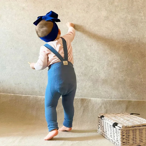 Infant Baby Suspender Leggings for Spring