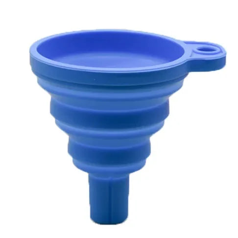 Universal Silicone Liquid Funnel for Car Maintenance - Foldable & Portable