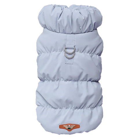 Soft Warm Dog Clothes for Winter - Padded Puppy and Cat Jacket for Small to Medium Breeds