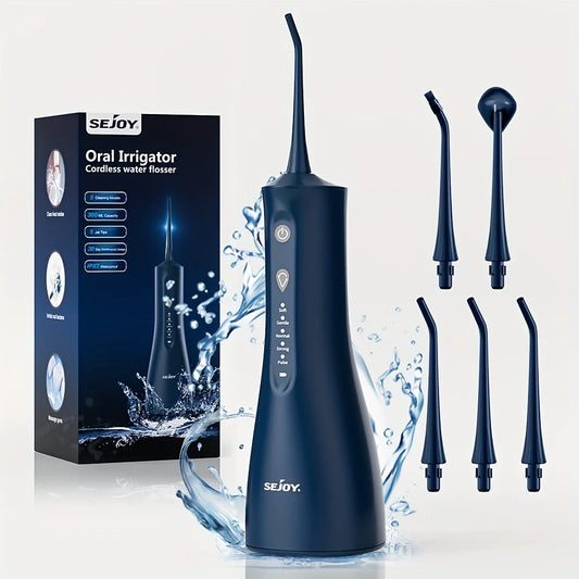 SEJOY Dental Oral Irrigator - Portable Teeth Cleaner